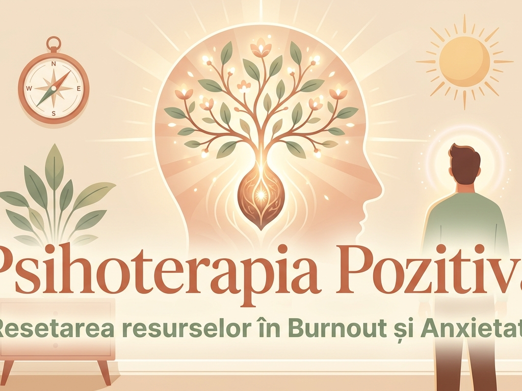 Psihoterapia Pozitivă – Cum ne resetăm resursele interioare în perioadele de burnout și anxietate